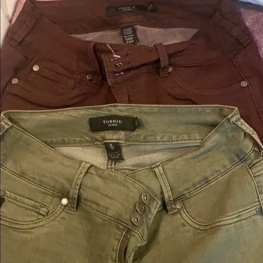 Torrid jegging jeans